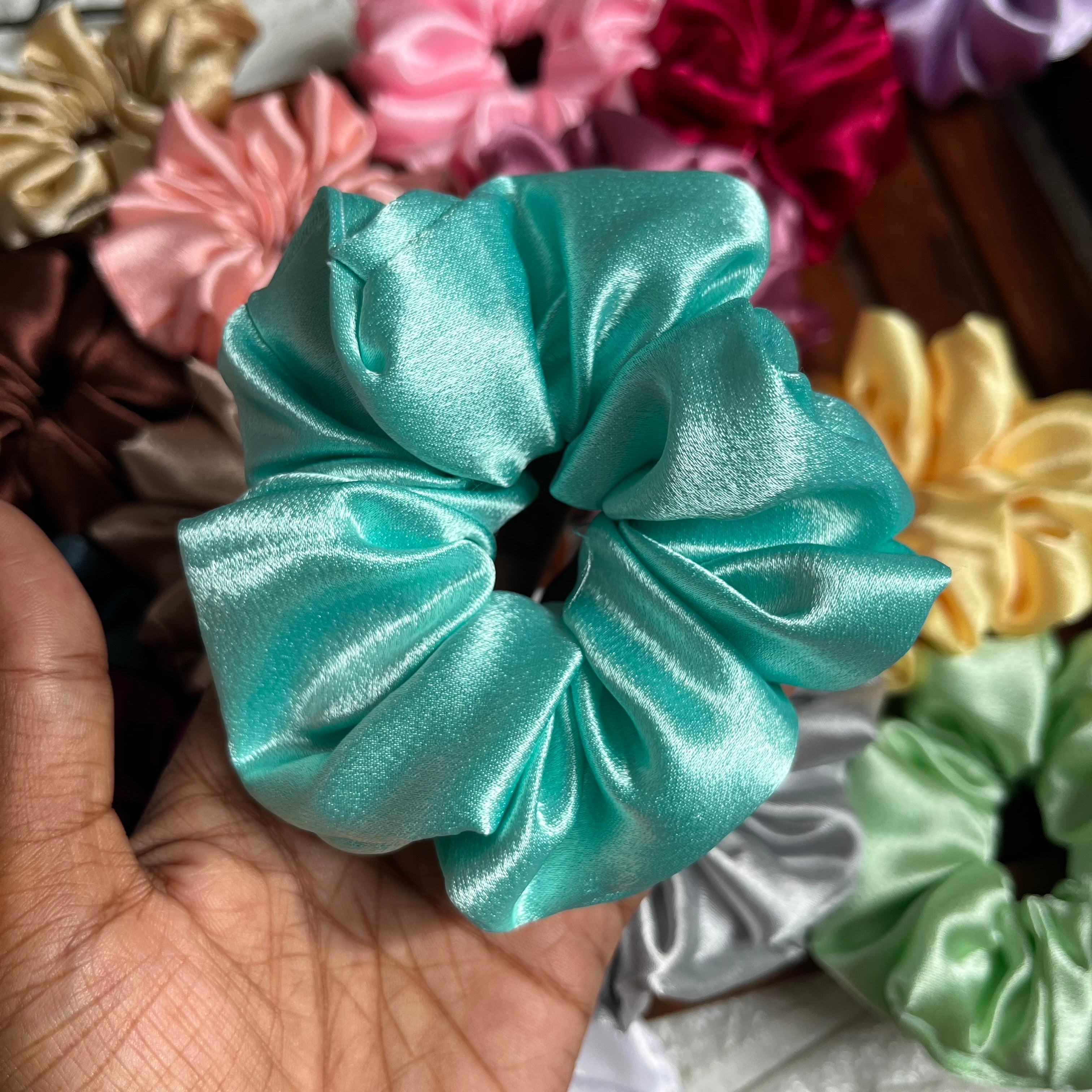 Premium Satin Scrunchie – Smooth & Shine