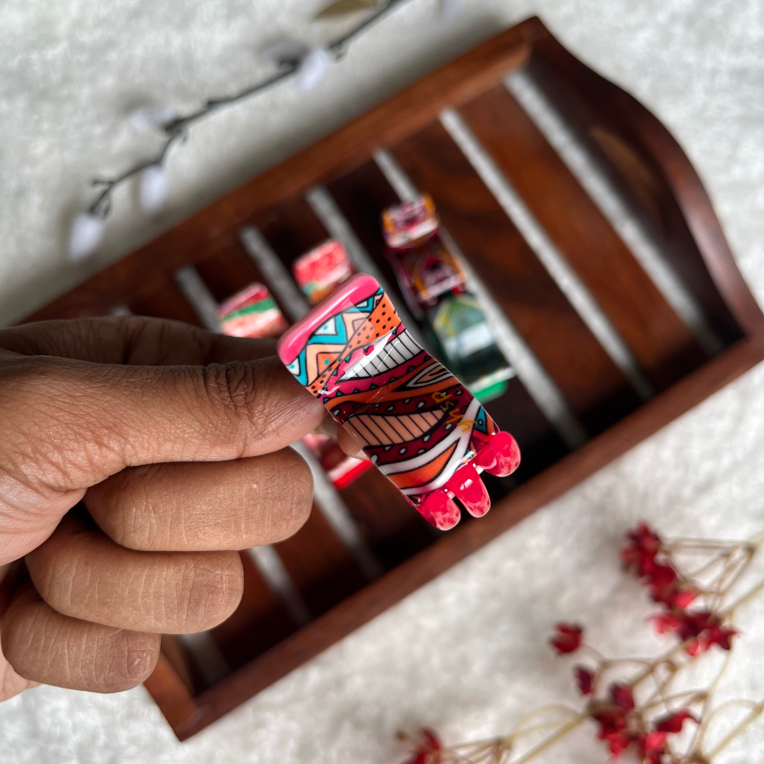 Printed Catch Clip - S