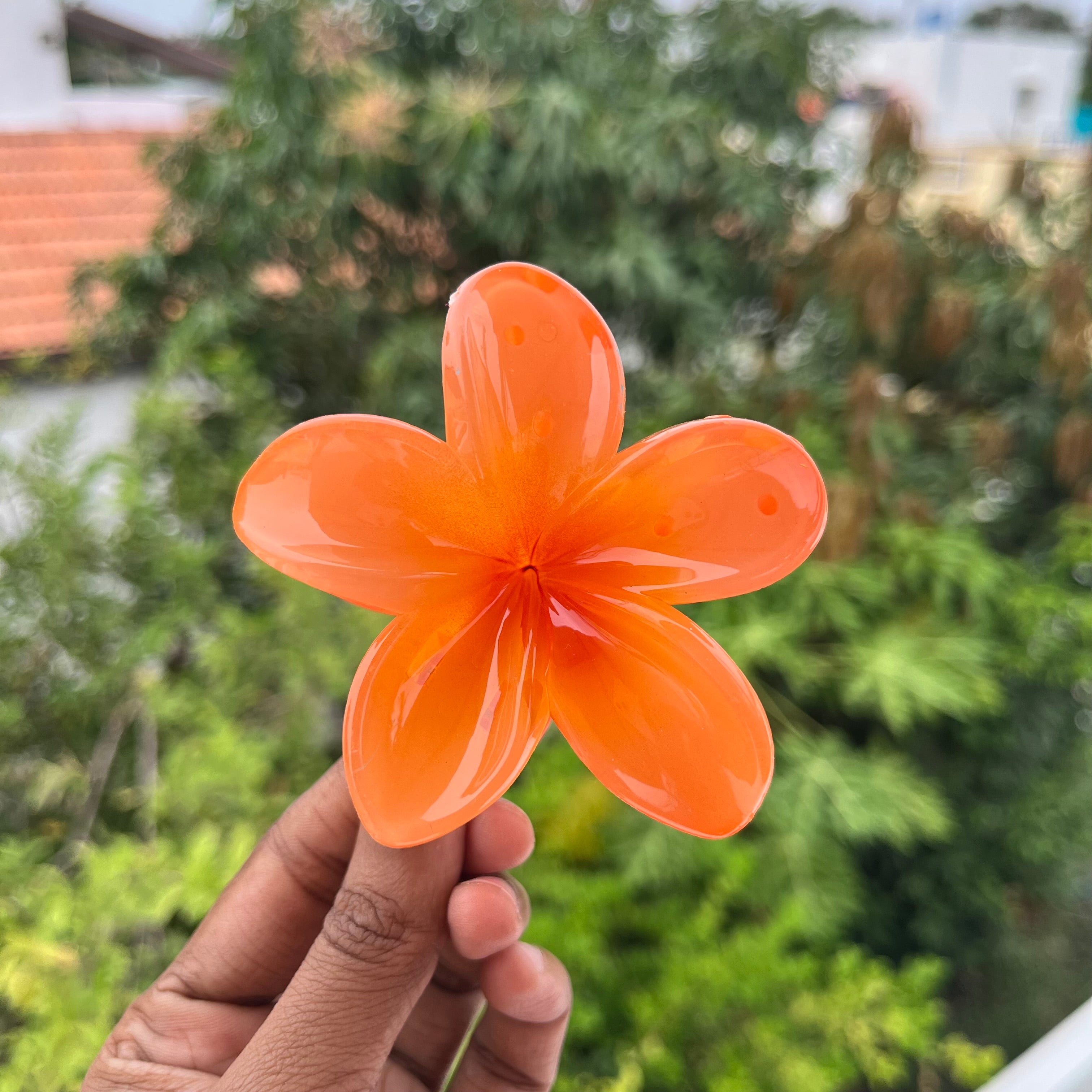 Flower Hair Claw - Large