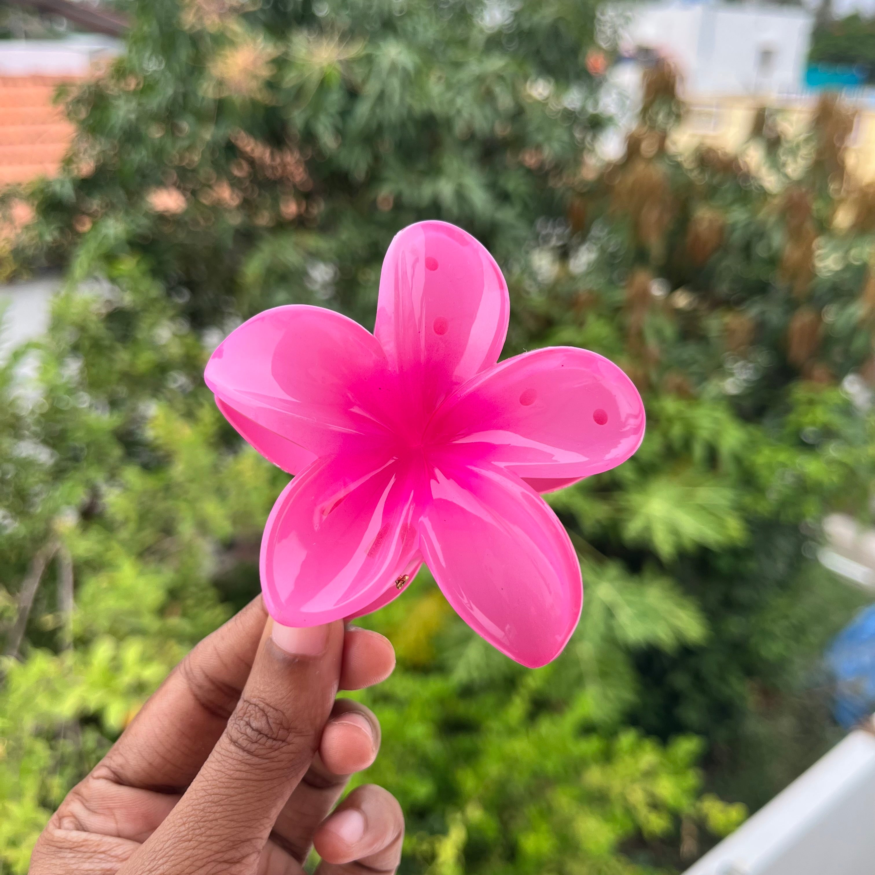 Flower Hair Claw - Large