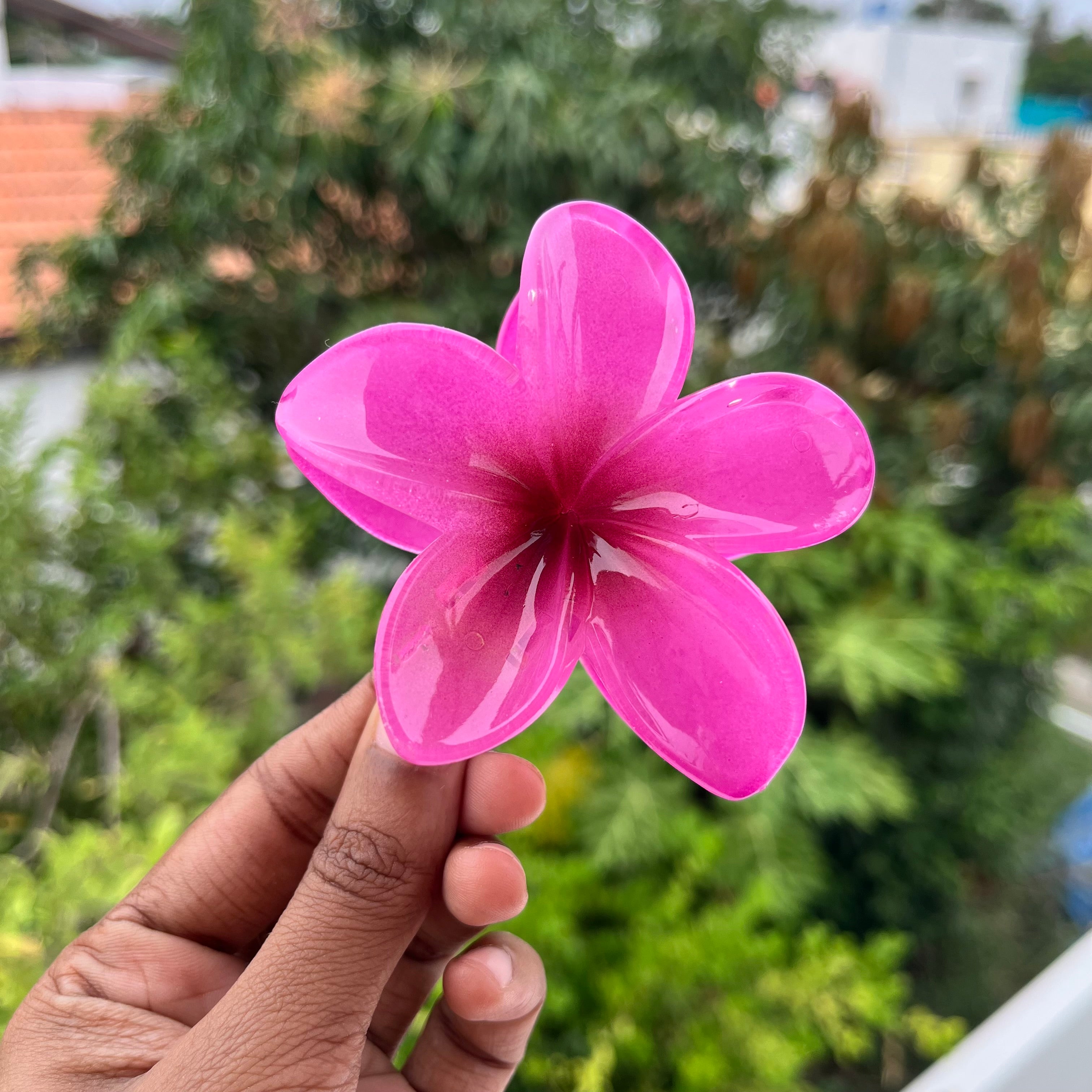 Flower Hair Claw - Large