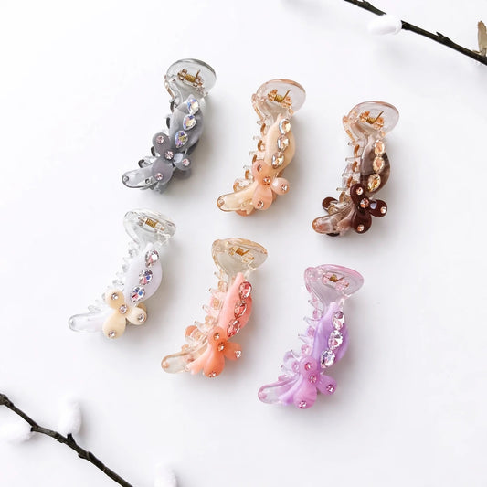 Luxe Butterfly Banana Clip (8cm)