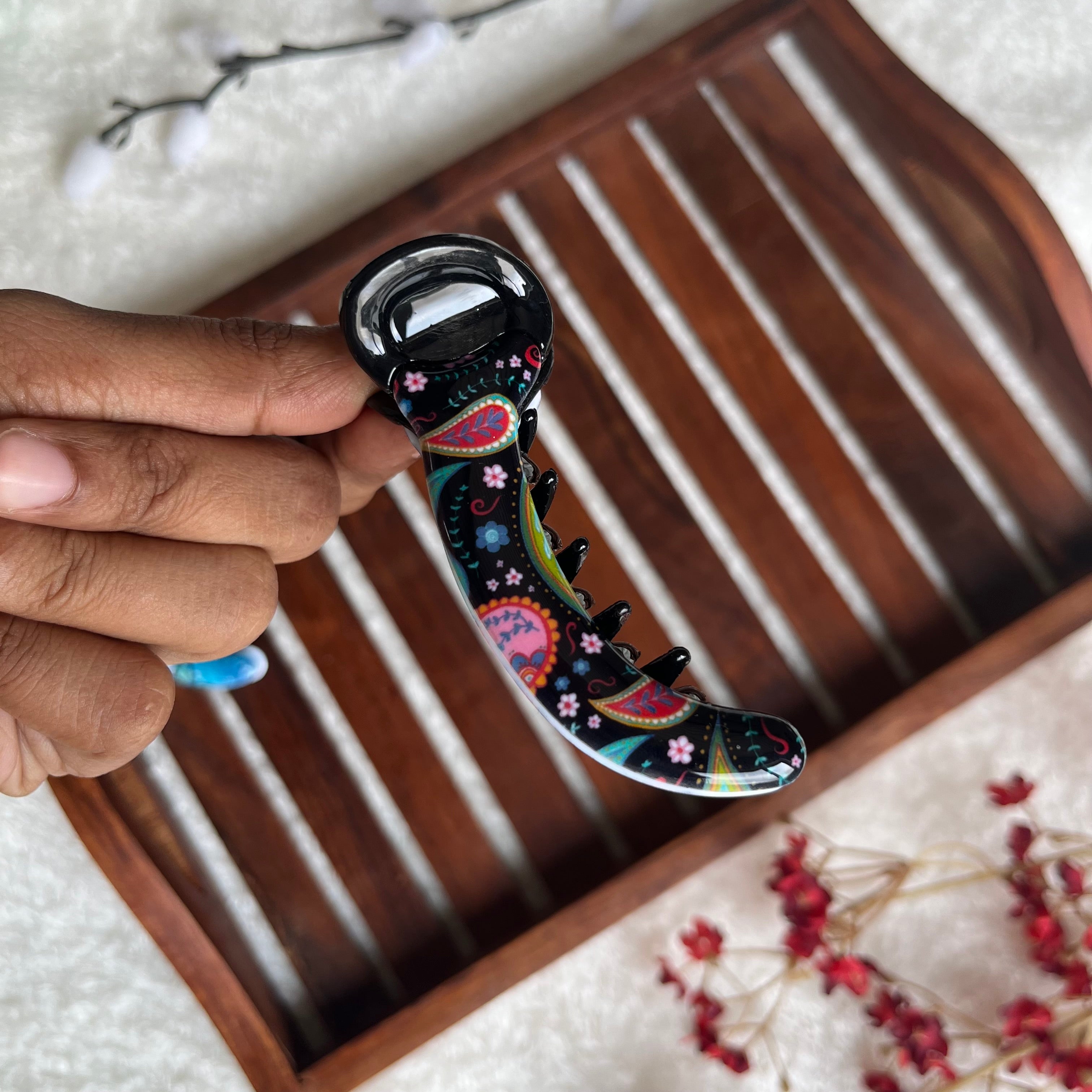 Printed Banana Clip - M