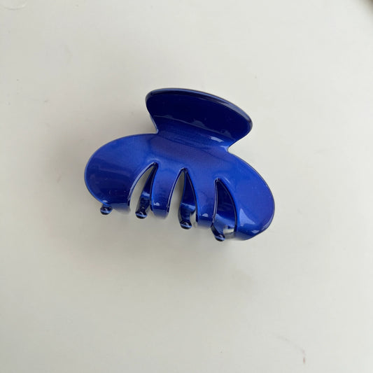 Korean Hair Claw Blue
