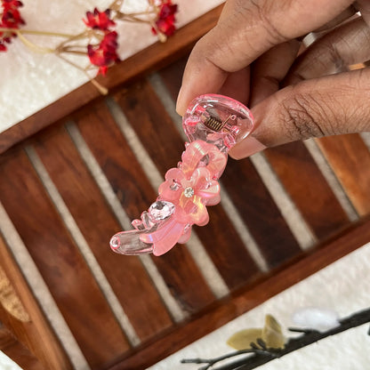 Garden Banana Clip (6cm) Pink