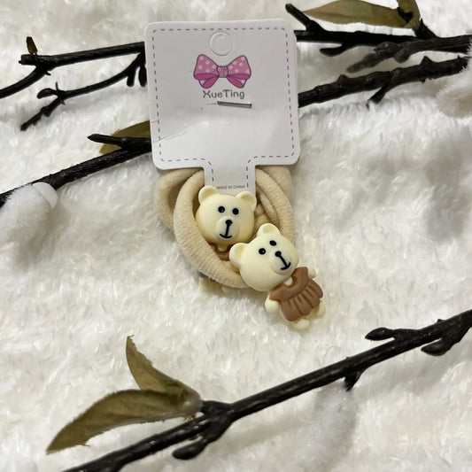 Cream Hair Ties - Kaithogai