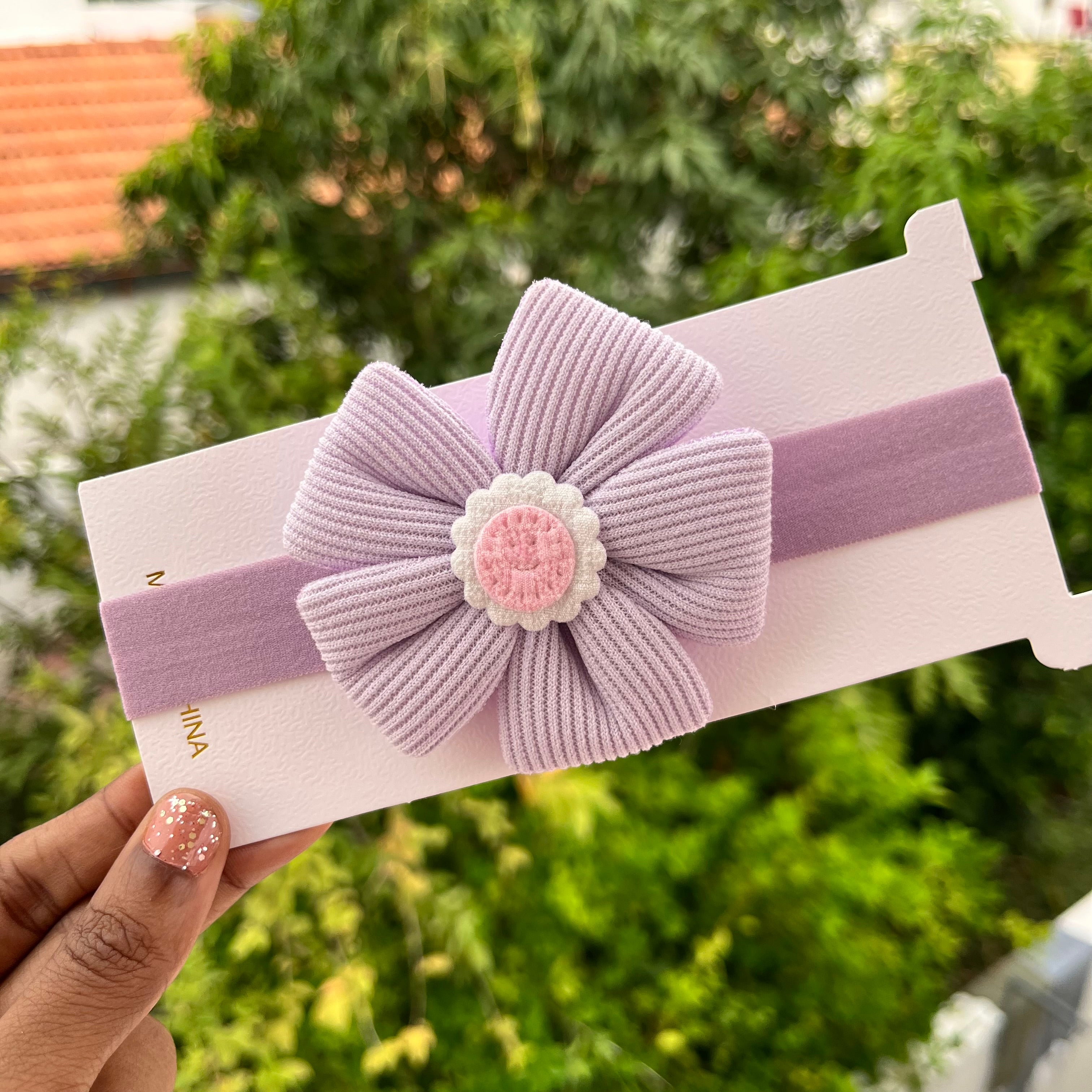 Cozy Flower Headband