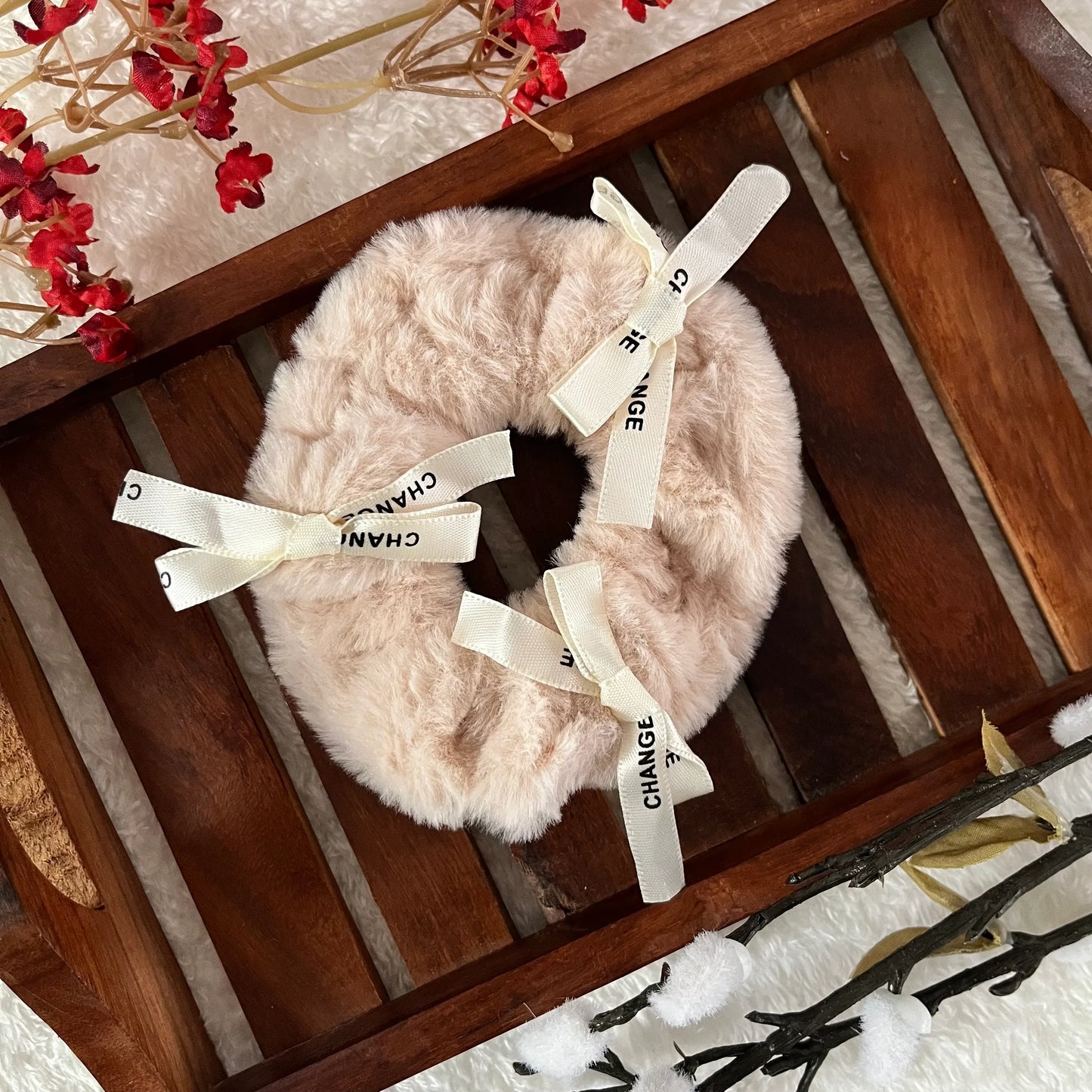 Soft Bow Scrunchie - Kaithogai