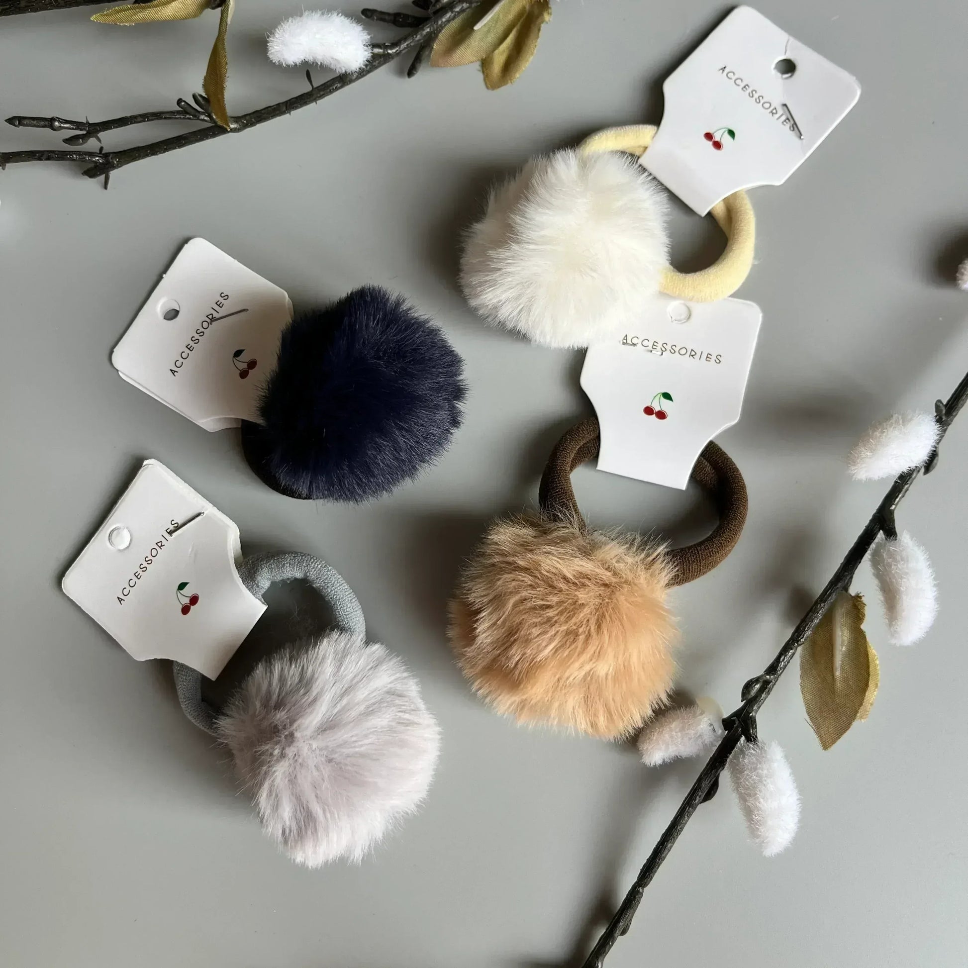 Fur Hair Tie - Kaithogai