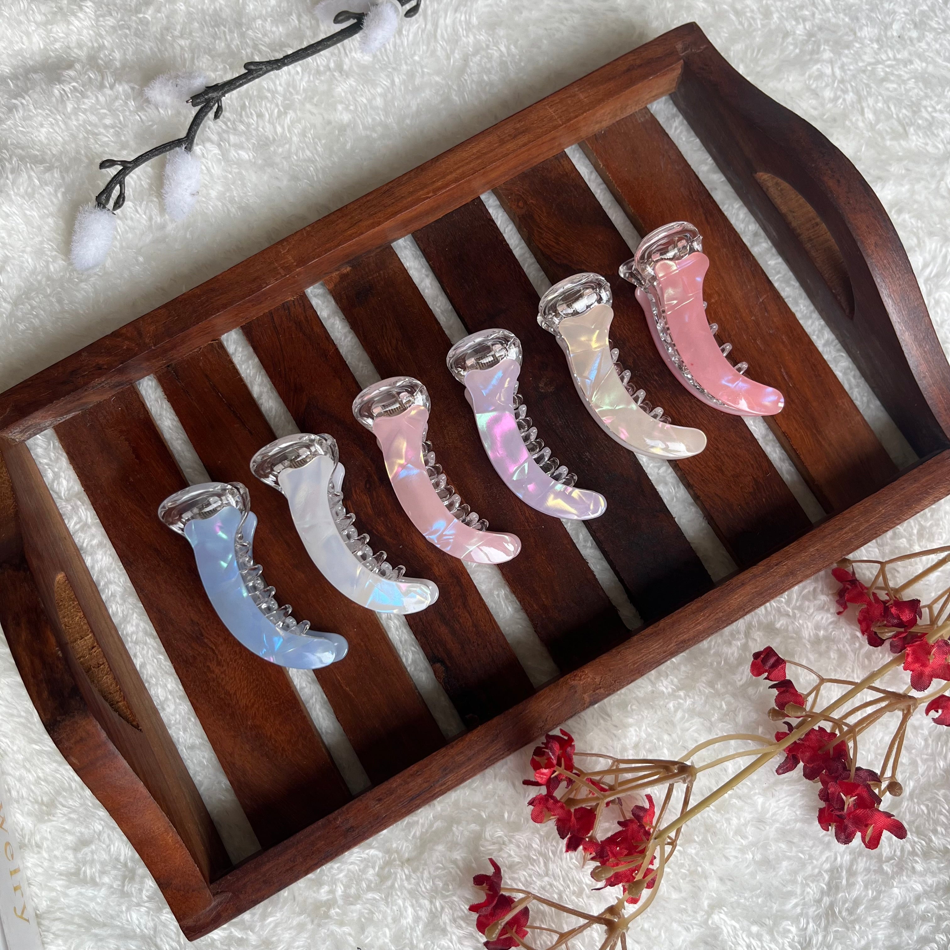 Holographic Banana Clip - S