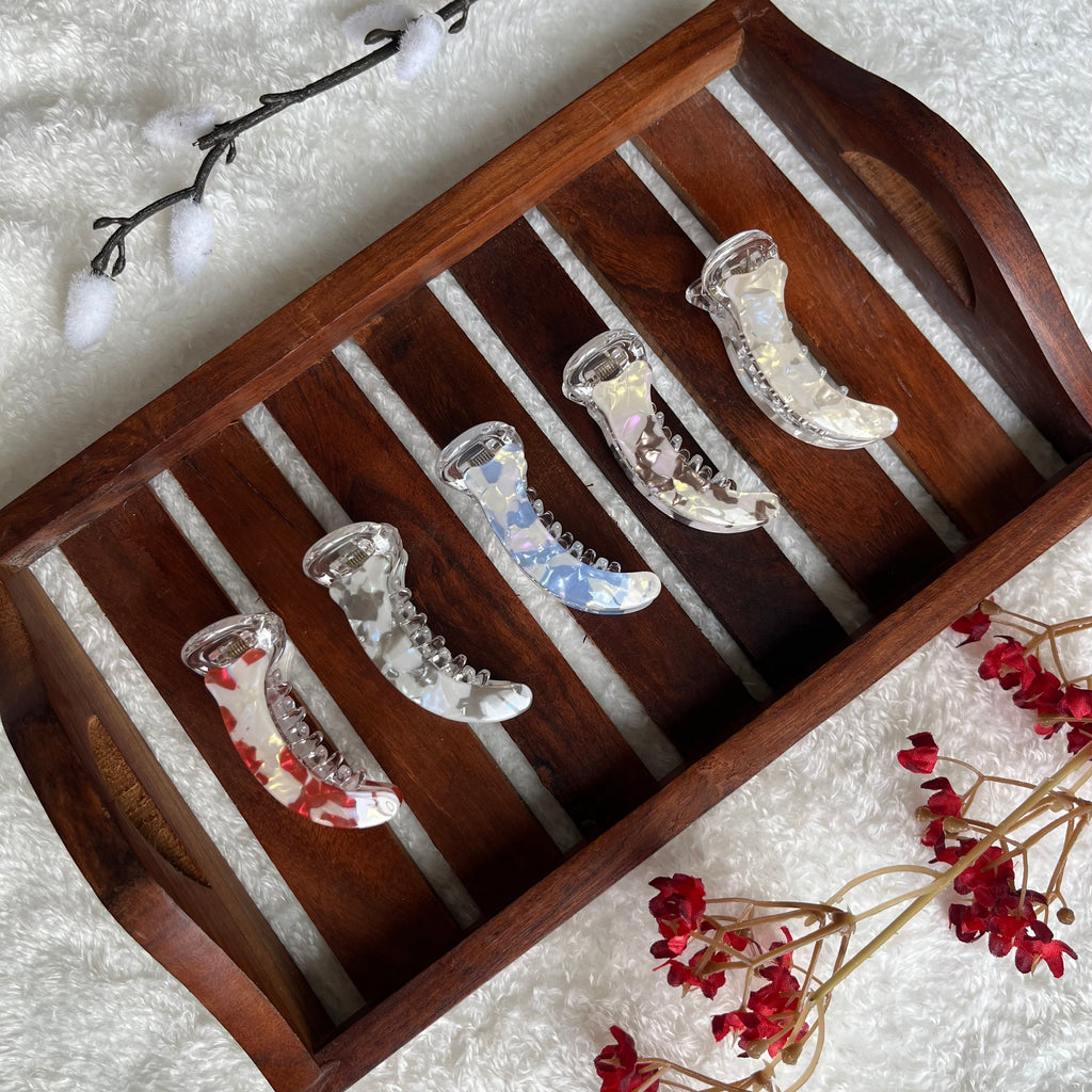 Mosaic Banana Clip - S