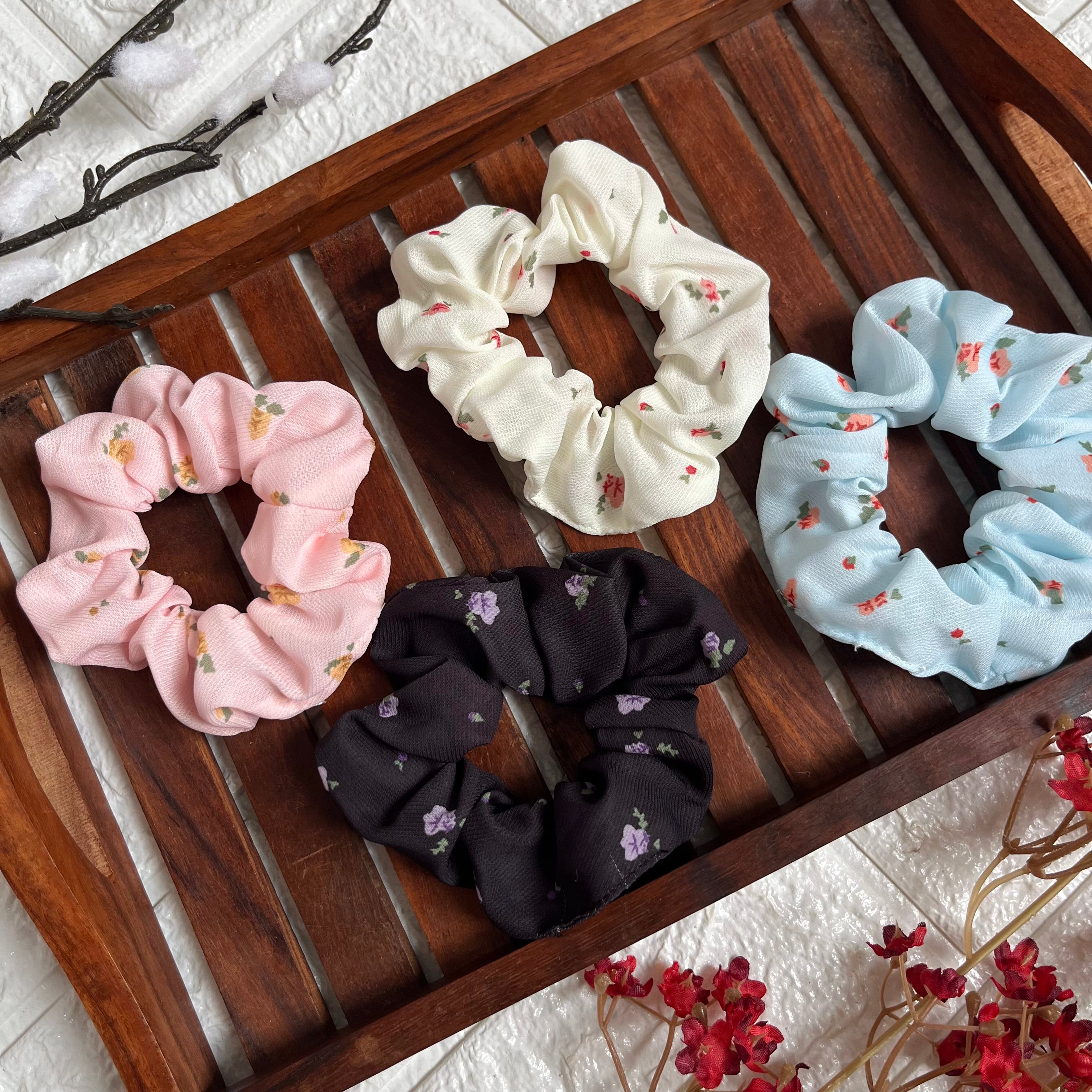 Bloom Pastel Scruchie