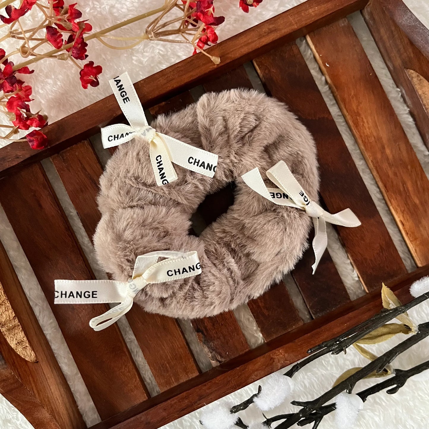 Soft Bow Scrunchie - Kaithogai