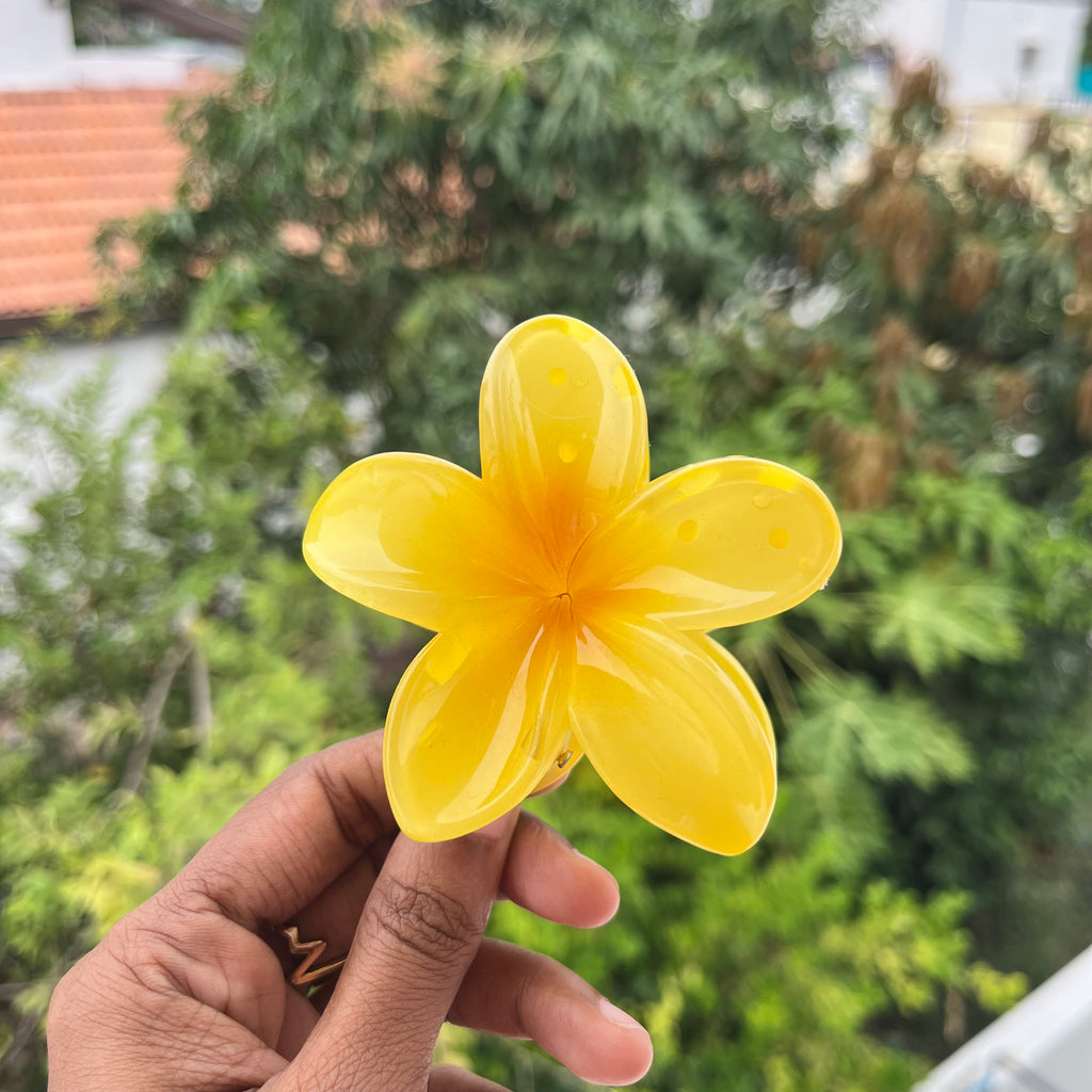 Flower Hair Claw - Large