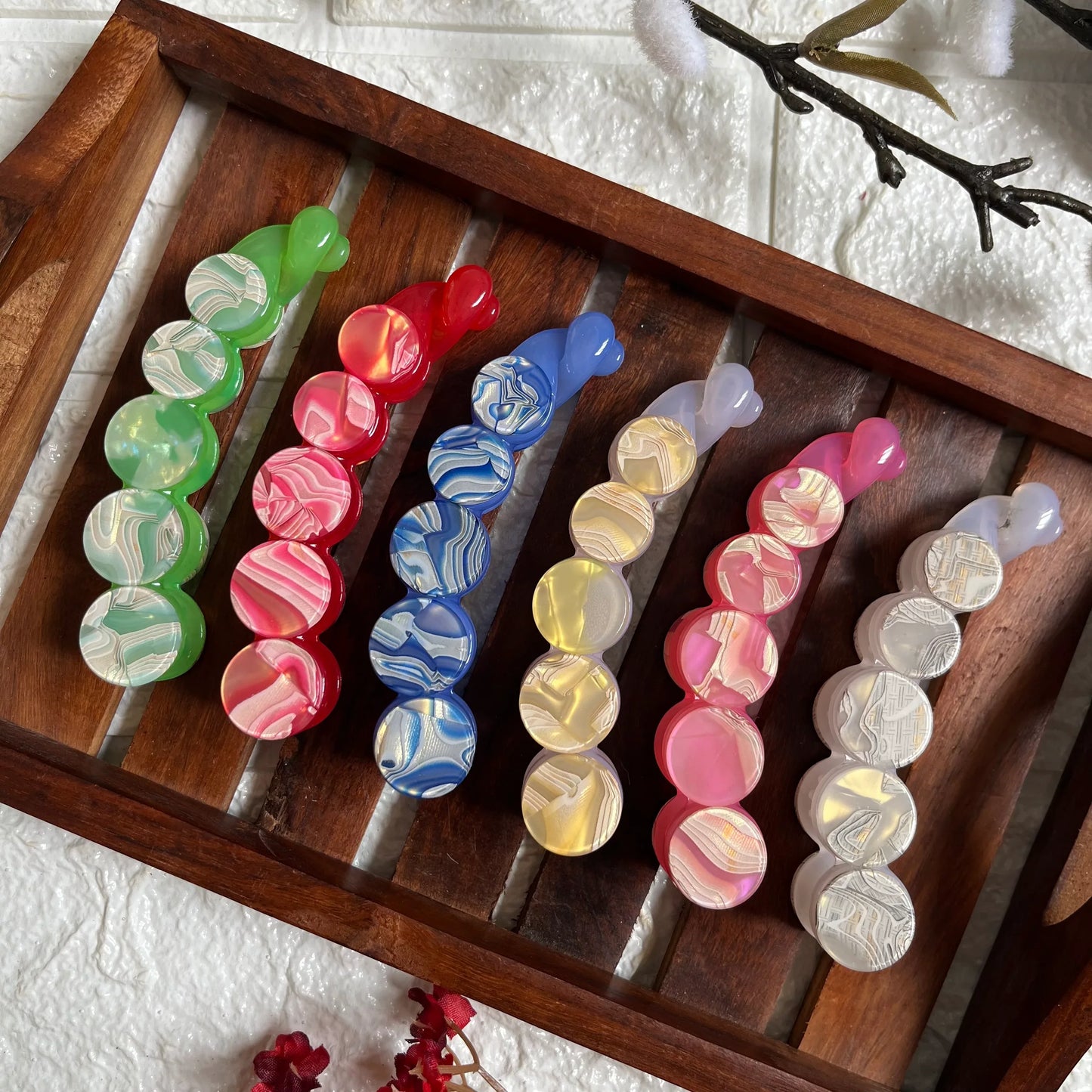 Candy Pebble Banana Clip - Kaithogai