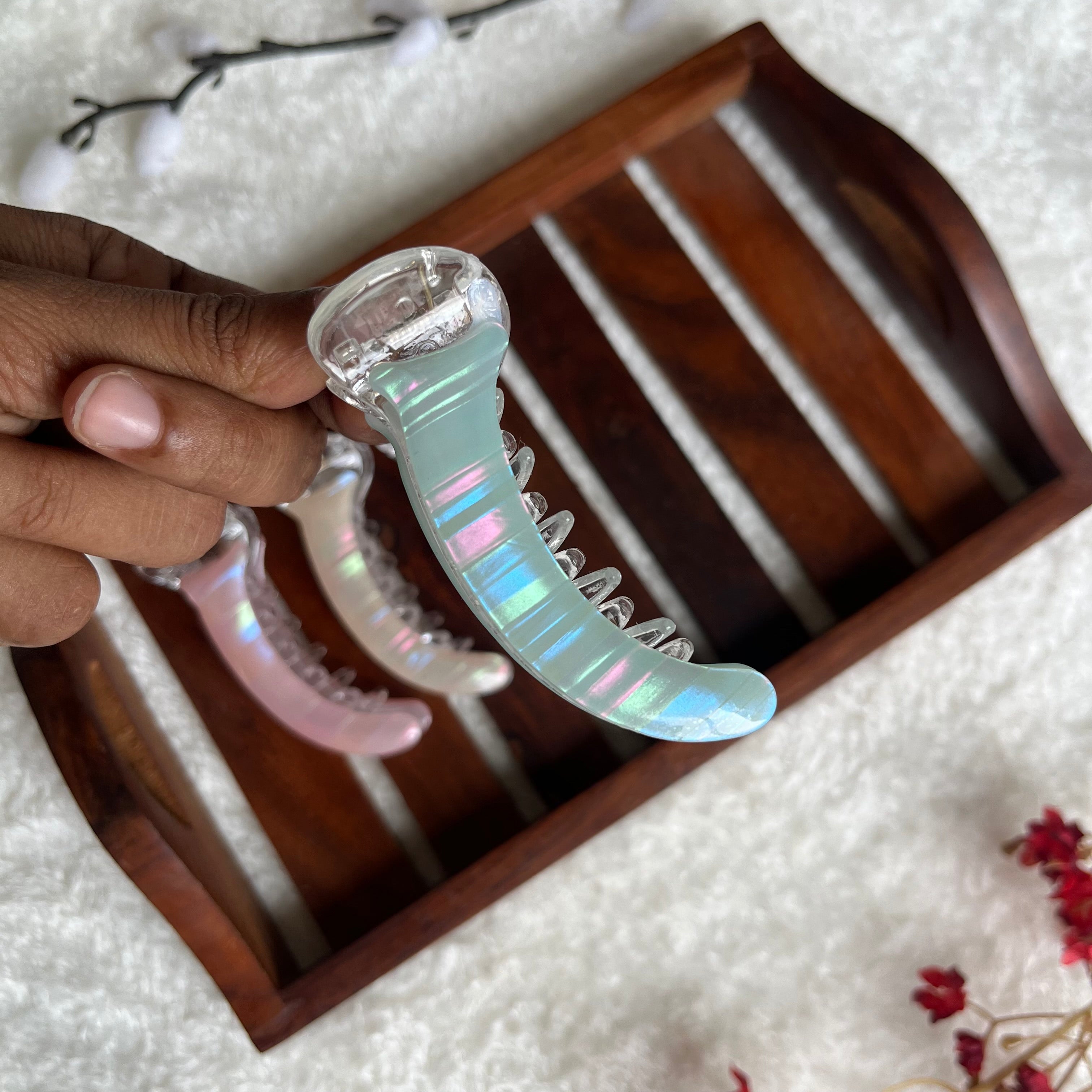 Stripe Banana Clip - M