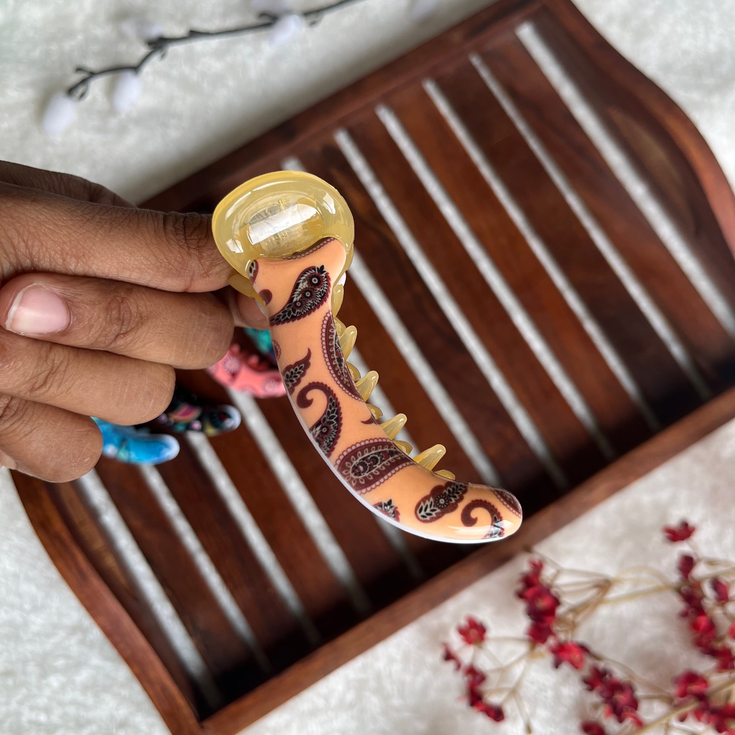 Printed Banana Clip - M