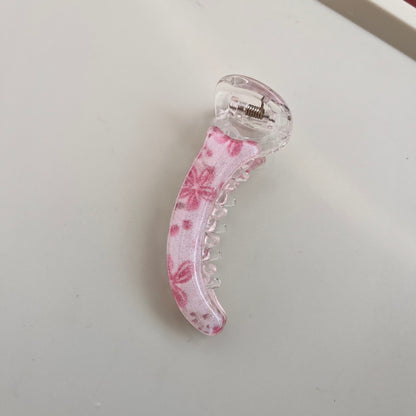 Shimmery Banana Clips