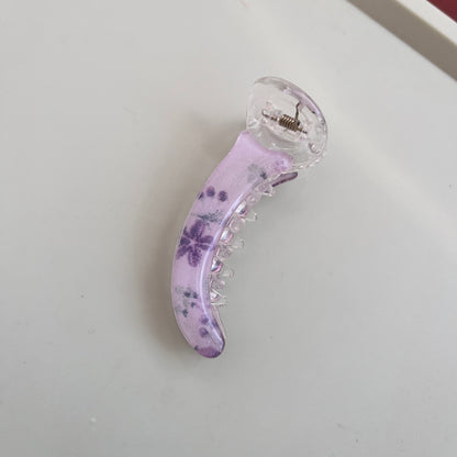 Shimmery Banana Clips