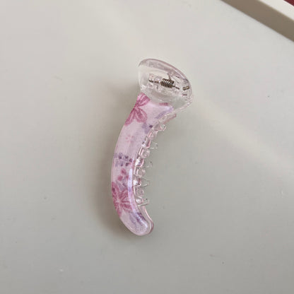 Shimmery Banana Clips