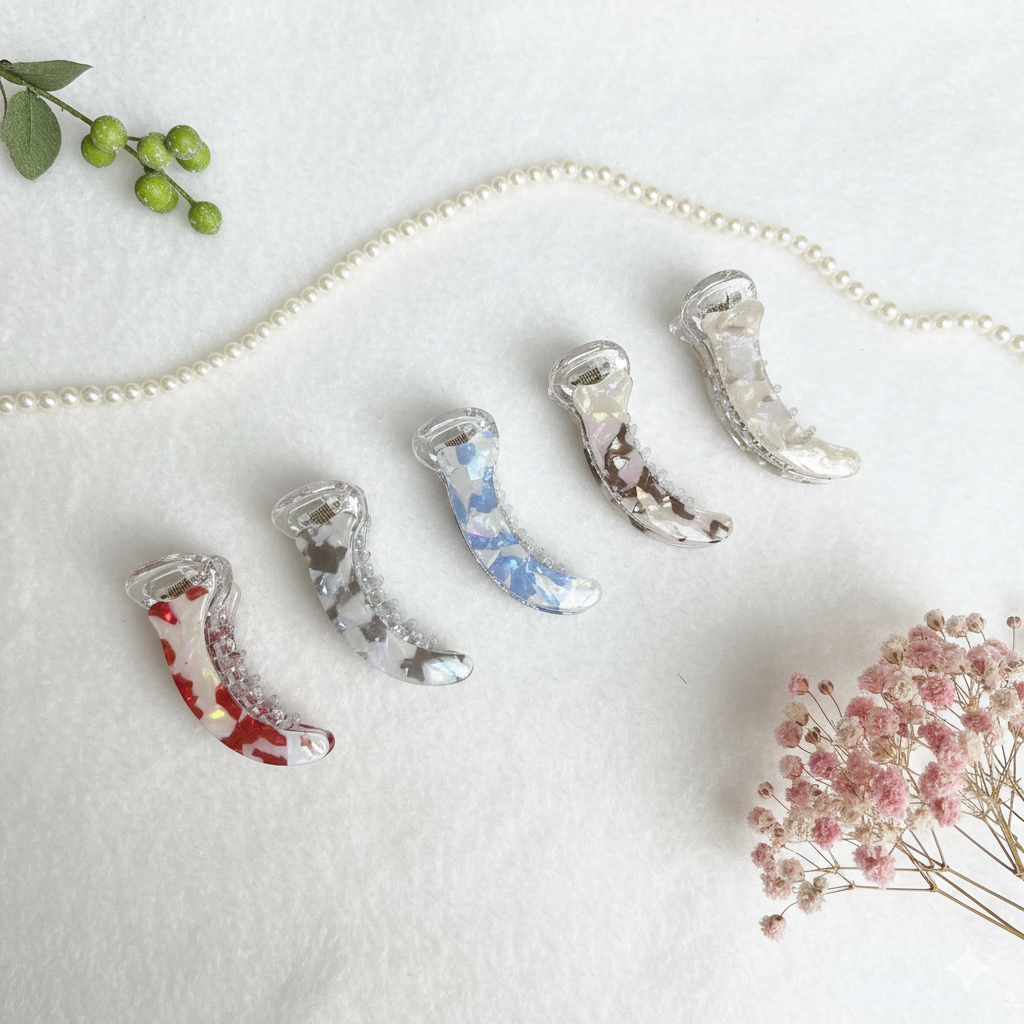 Mosaic Banana Clip - S