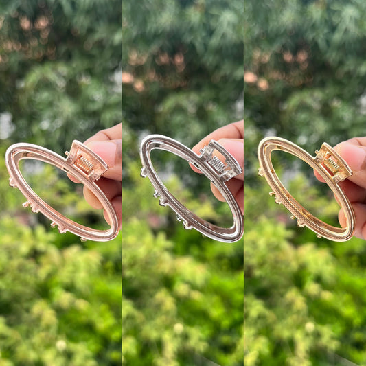 Oval Metal Claw