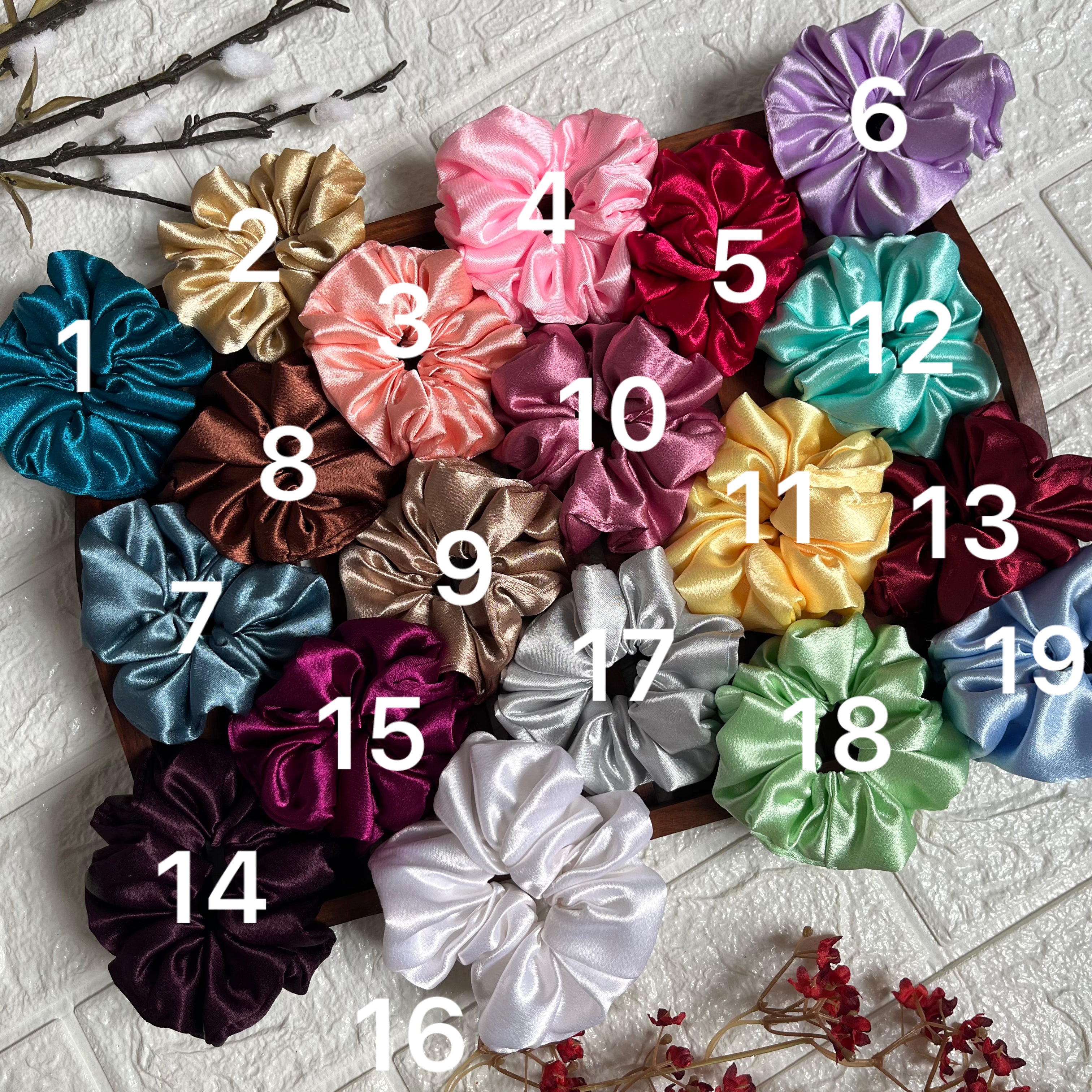 Premium Satin Scrunchie – Smooth & Shine