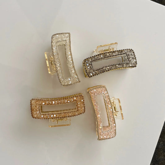 Sparkly Rectangle Claw