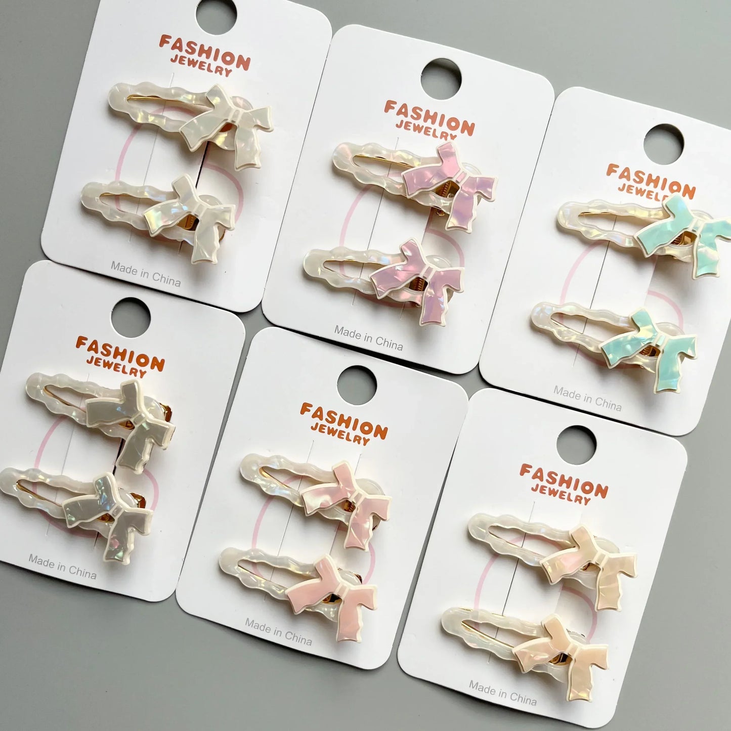 Elegant Bow Clips - Kaithogai