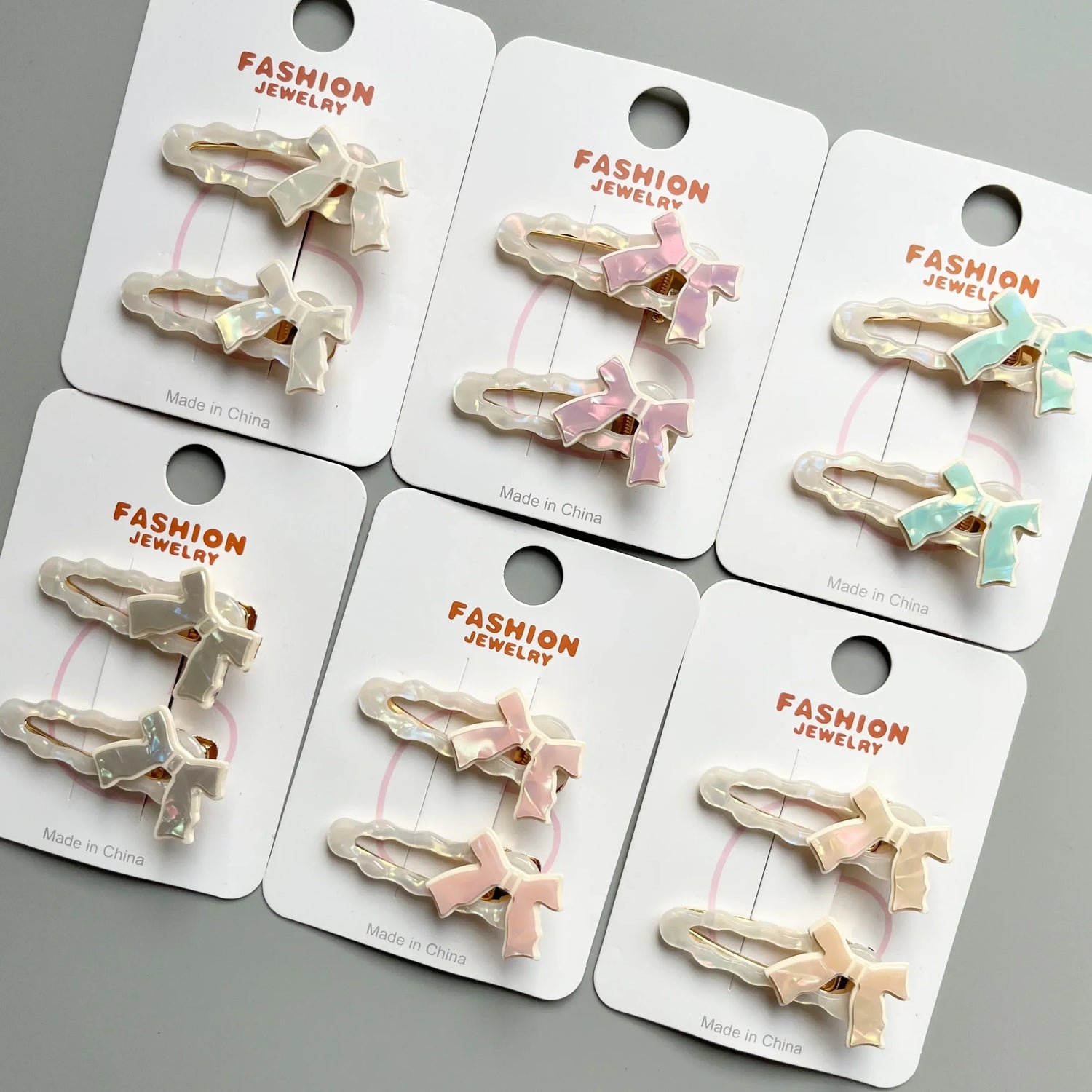 Elegant Bow Clips