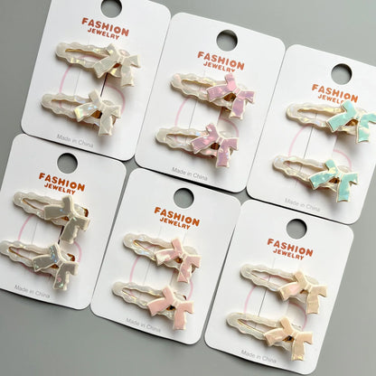 Elegant Bow Clips - Kaithogai