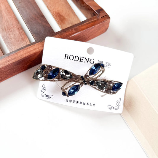Dragonfly Crystal Barrette
