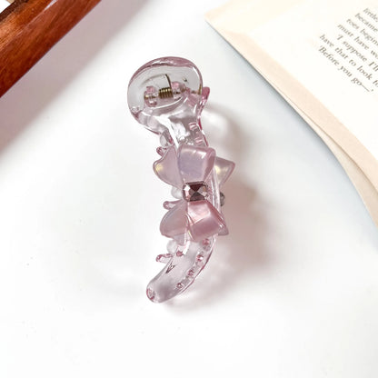 Bow Charm Banana Clip - 8 cm