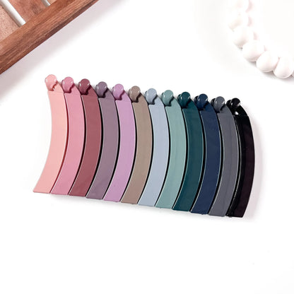 Muted Lock Banana Clip - 9.5cm
