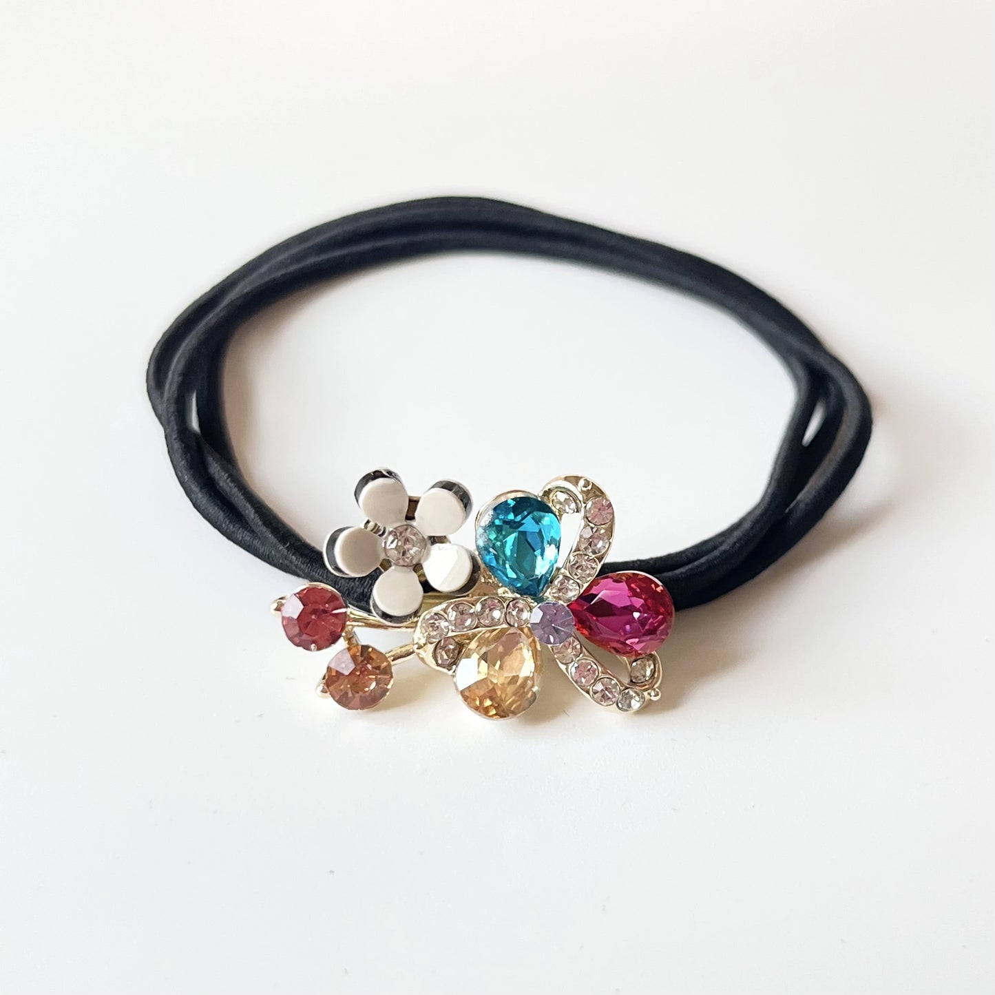 Spray Crystal Hair Tie