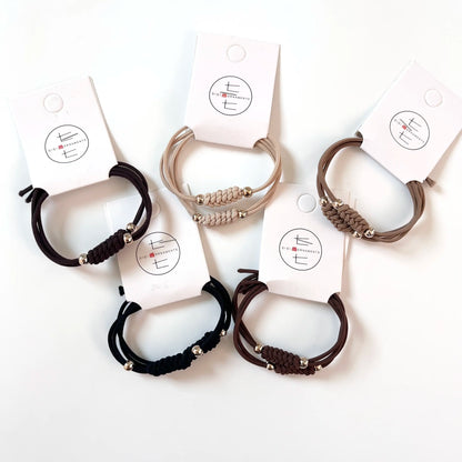 Braided Elastic Hair Ties