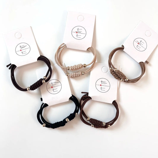 Braided Elastic Hair Ties