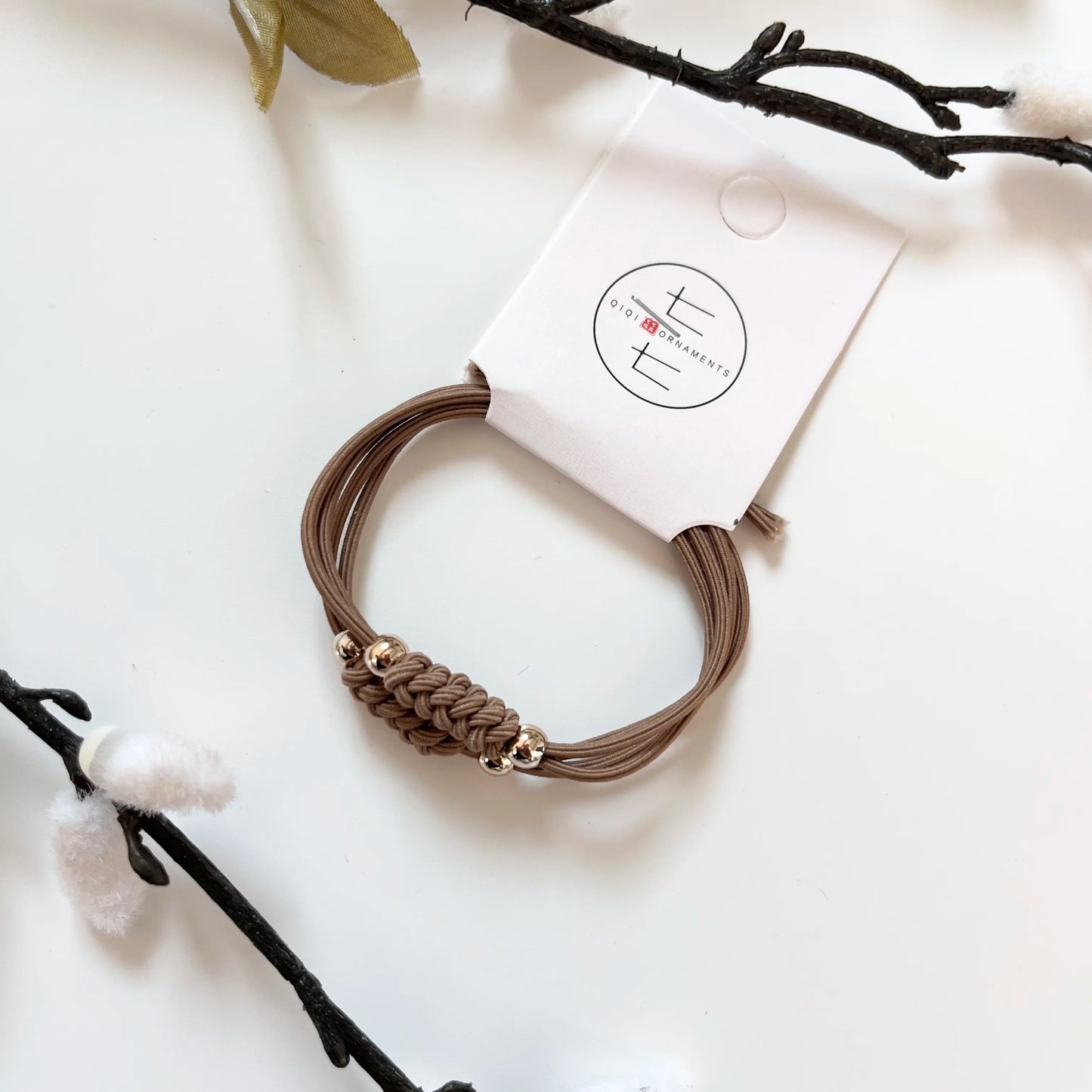 Braided Elastic Hair Ties