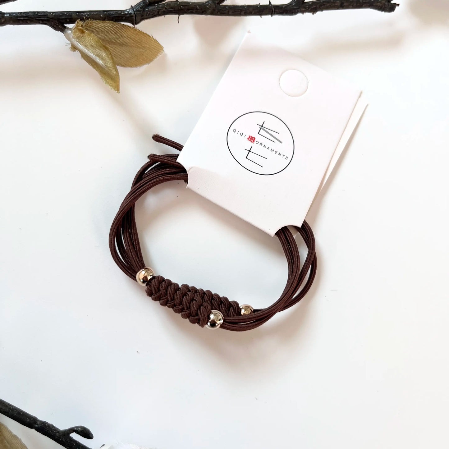 Braided Elastic Hair Ties