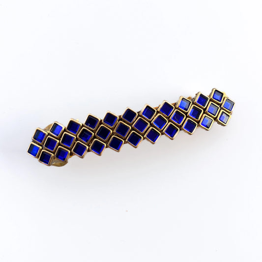 Sapphire Grid Center Clip