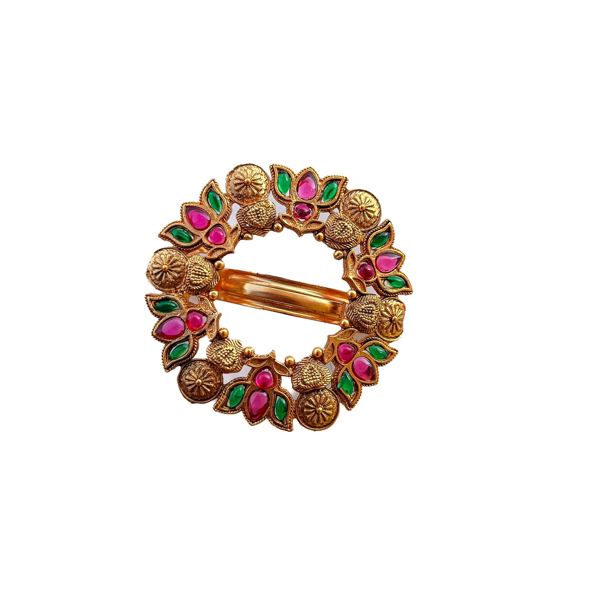 Floral Kemp Barrette