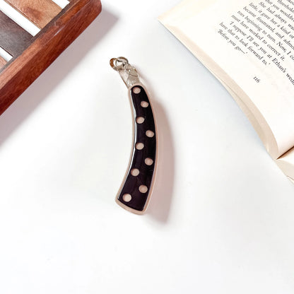 Dip dot lock banana clip wine nude two-tone banana clip