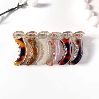 Marble Acrylic Banana Clip Small