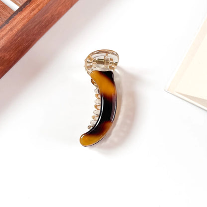 Marble Acrylic Banana Clip Small