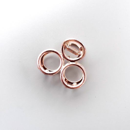 Metal Hair Claw Rosegold