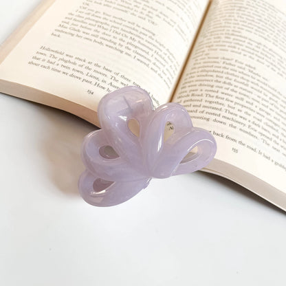Ocean Loop Claw Clip – Large Minimal Hair Claw Lavender