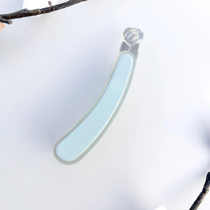 Pastel Pop Banana Clip(8cm) Blue