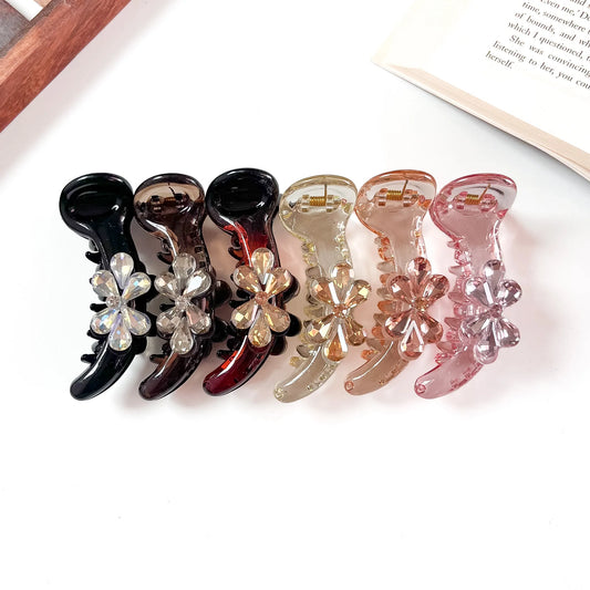 Petal bloom banana clip in six colours