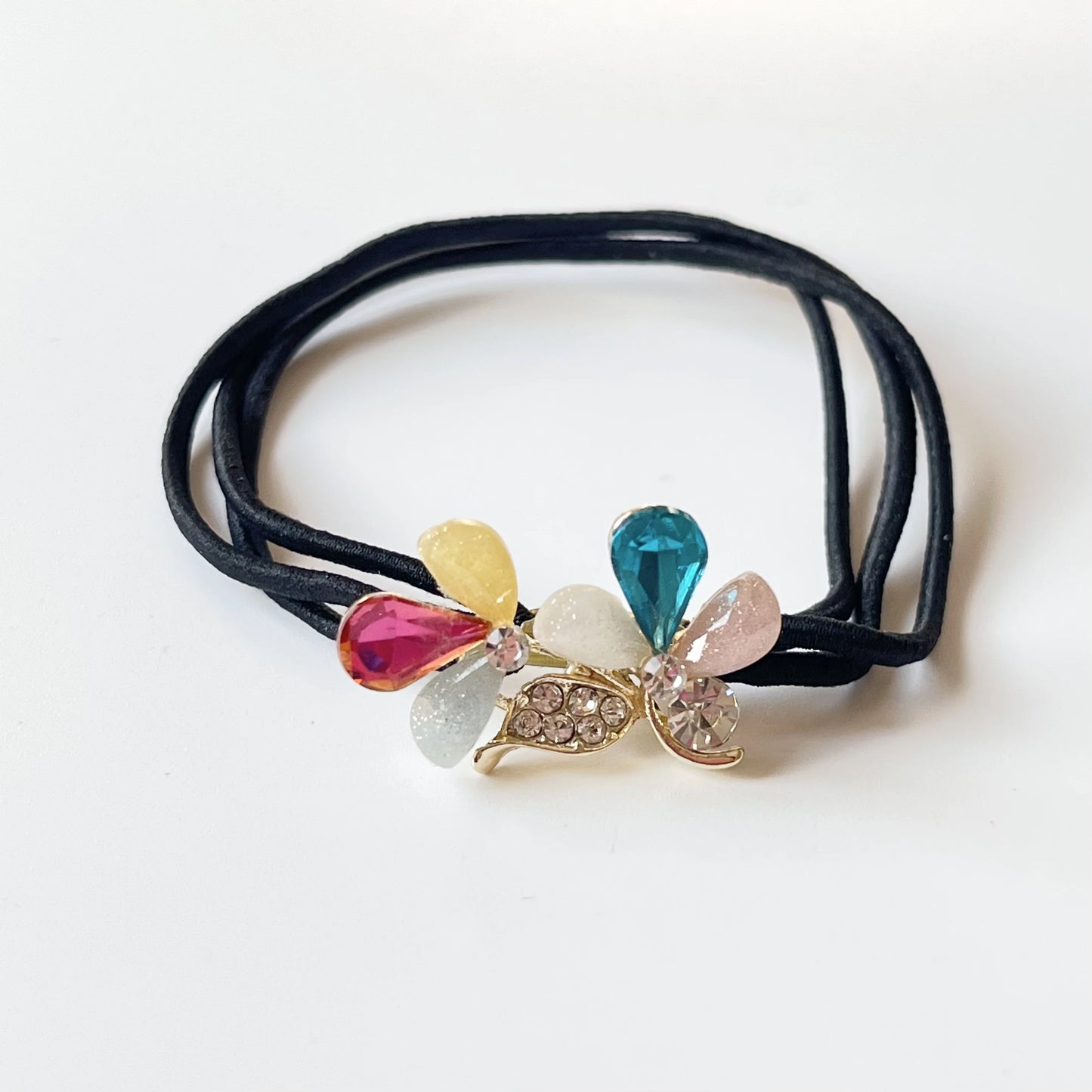 Petal Leaf Hair Tie Multicolor