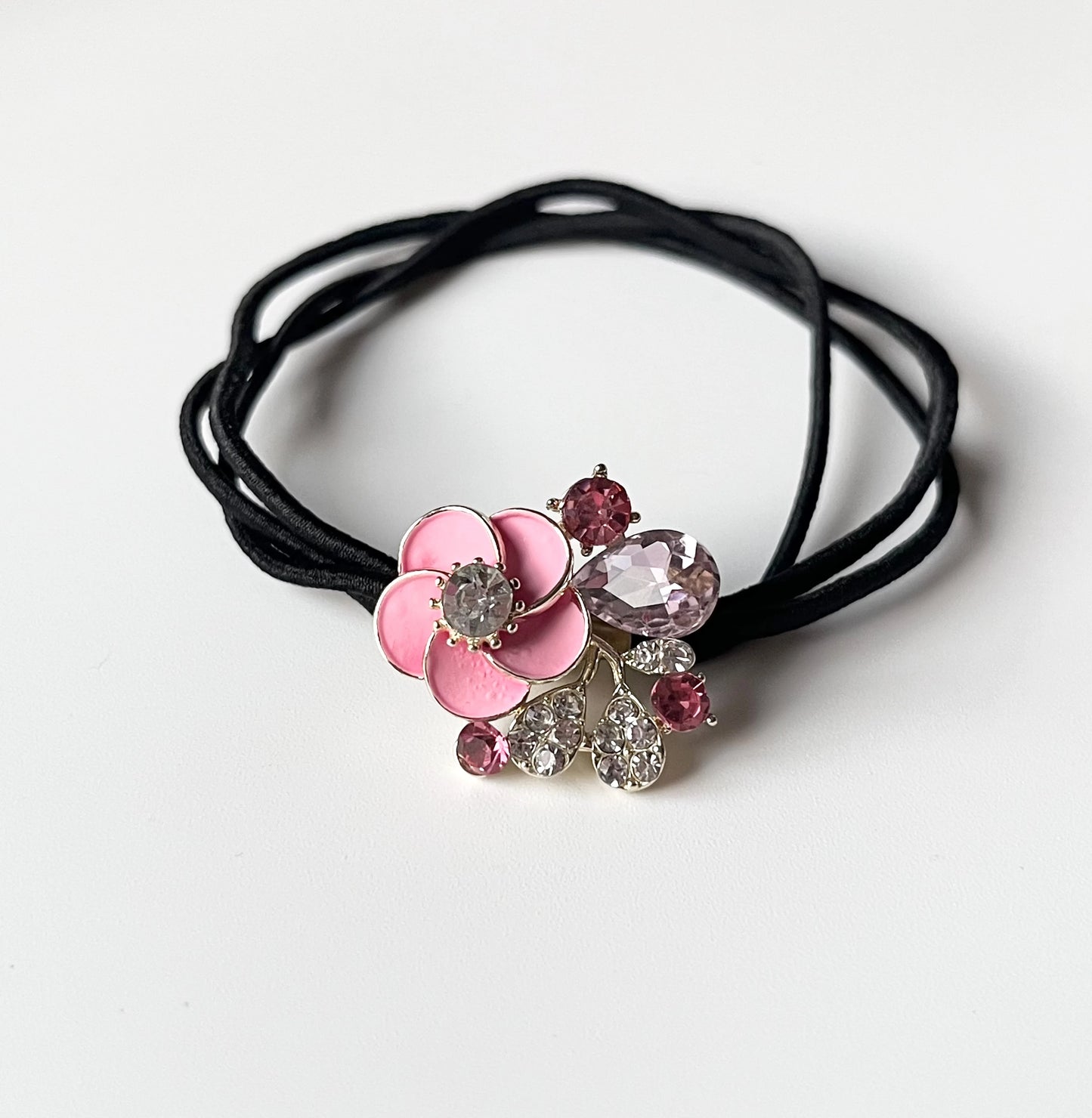 Crystal Cluster Hair Tie